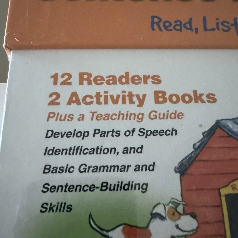 Reading Rods Sentence Building Library Grades 2+ New SEALED Homeschool Material